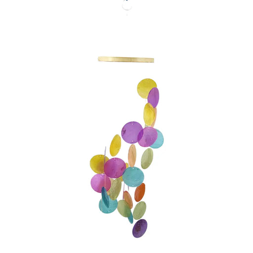 Colgante Campana De Viento Multi Color Diseño Decorativas - Fliperex