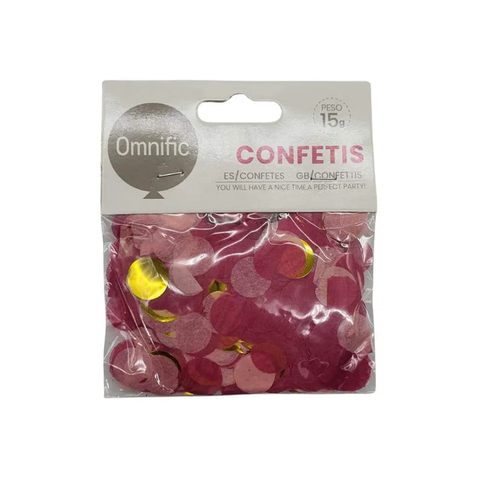 Confetis Diseño Colores Variados 30 Gramos Cumpleaños - Fliperex