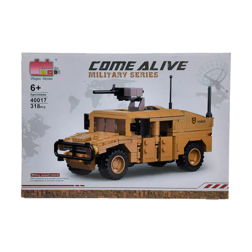 Construye Camioneta De Guerra Vehículo Militar Armable - Fliperex