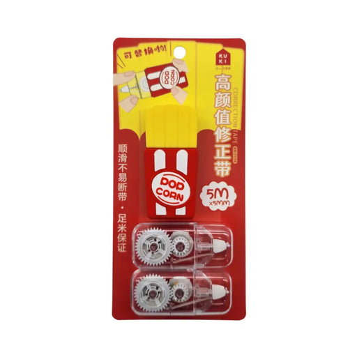 Corrector En Cinta Diseños Variados Kawaii Con 2 Repuestos - Fliperex