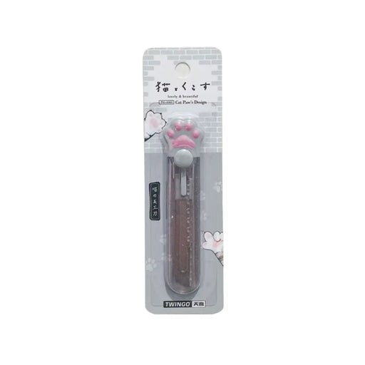 Corta Carton Cutter Gatito Kawaii Cute Patita De Gatito - Fliperex
