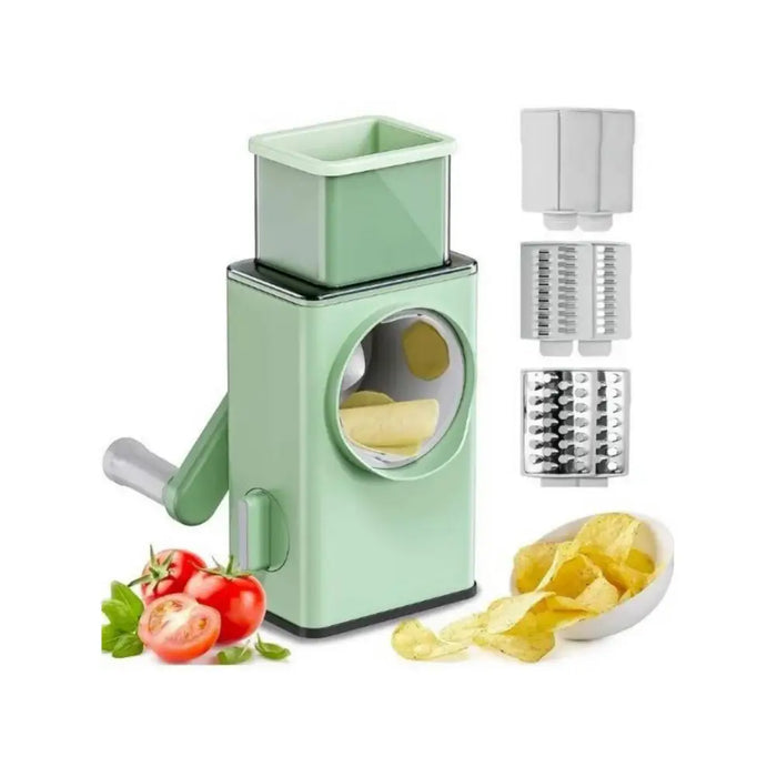Cortador De Frutas Y Verduras Manivela Multifuncional - Fliperex