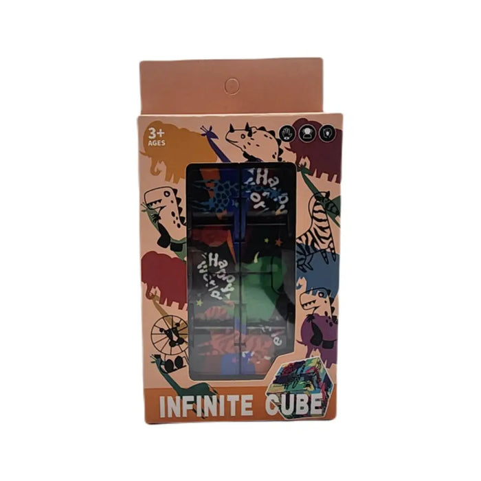 Cubo Infinito Anti Estrés Dado Fidget Infinitas Soluciones - Fliperex