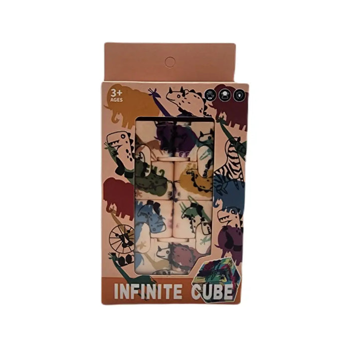 Cubo Infinito Anti Estrés Dado Fidget Infinitas Soluciones - Fliperex