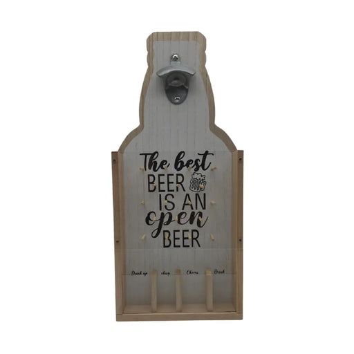 Destapador Abridor De Botellas Para Pared Con Juego - Fliperex