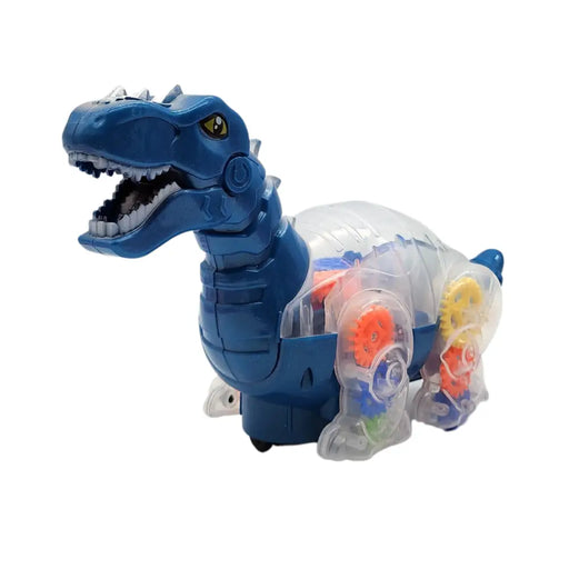 Dinosaurio Tyrannosaurus Musical Gear Dino Juguete Didáctico - Fliperex
