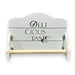 Dispensador Porta Rollo De Toalla Nova Cocina Vintage Blanco - Fliperex