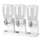 Dispensador Triple De Mesa Cereal Granos Frutos Secos Dulces