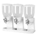 Dispensador Triple De Mesa Cereal Granos Frutos Secos Dulces - Fliperex