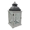 Farol Calentador De Vela Costero De Madera Blanca Vintage M