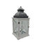 Farol Calentador De Vela Costero De Madera Blanca Vintage S