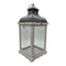 Farol Calentador De Vela Costero De Madera Blanco Vintage M