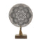 Figura Decorativa Mandala Madera Redondo Grande