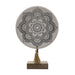 Figura Decorativa Mandala Madera Redondo Grande - Fliperex