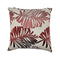 Funda De Cojin Con Diseño De Hojas Rojas Grandes 45 X 45 Cm