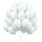 Globos 50 Unidades Color Blanco Tamaño 30 Cm