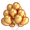 Globos 50 Unidades Color Dorado Tamaño 30 Cm