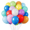 Globos Color Multicolor 100 Unidades Tamaño 25 Cm