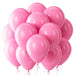 Globos Color Rosado 100 Unidades Tamaño 25 Cm - Fliperex