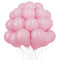 Globos Rosado Macaron 50 Unidades Tamaño 25 Cm