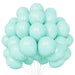 Globos Verde Agua Macaron 10 Unidades Tamaño 25 Cm Fiesta - Fliperex