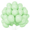Globos Verde Macaron 50 Unidades Tamaño 25 Cm