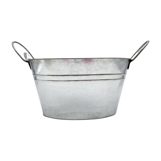 Hielera Metalica Vintage Con Asas Champaña Hielo Tragos P - Fliperex
