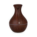 Humidificador Usb Estilo Madera Vaporizador De Aromas - Fliperex