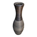 Jarron Florero Decorativo Tejido Rattan Moderno Café 70 CM - Fliperex