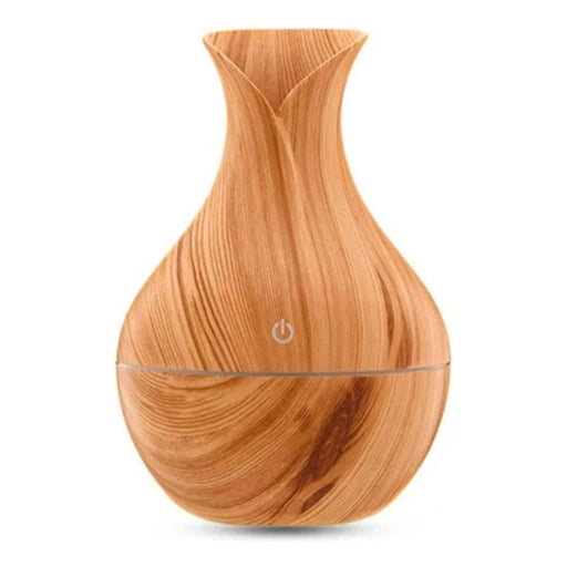 Humidificador Usb Estilo Madera Vaporizador De Aromas - Fliperex