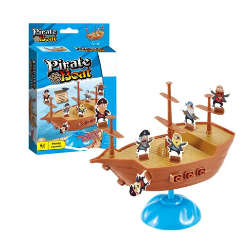 Juego De Mesa Equilibrio Barco Pirata No Lo Dejes Caer - Fliperex