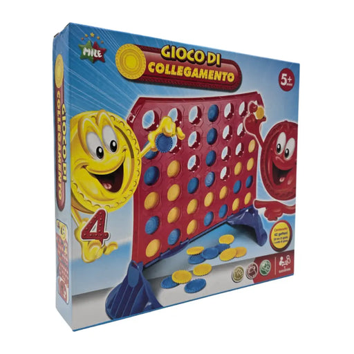 Juego De Mesa Forma 4 En Linea Juguete Divertido Familiar - Fliperex