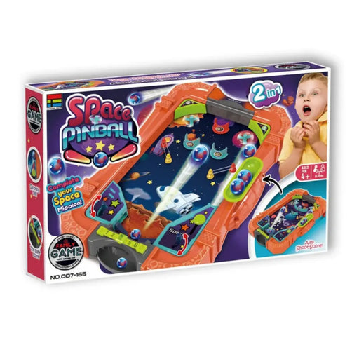 Juego De Mesa Pinball Space Fliper Doble Pinball Arcade - Fliperex