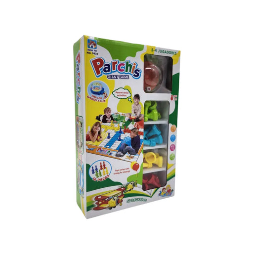 Juego Ludo Grande Juego De Mesa Educativo Dados Con Luz - Fliperex