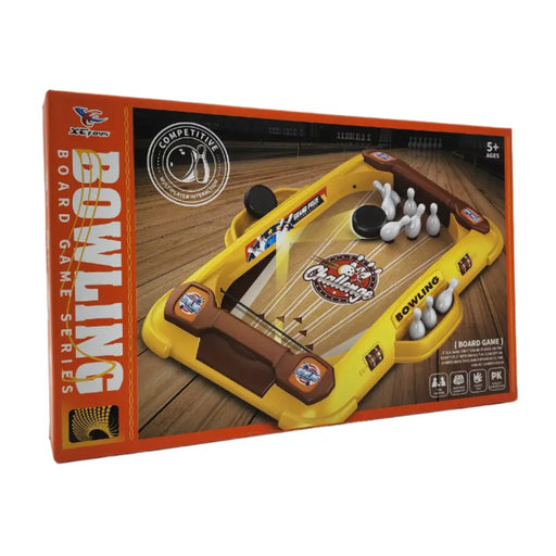 Juego Mini Bowling Juguete Bolos De Mesa Disco Portatil - Fliperex
