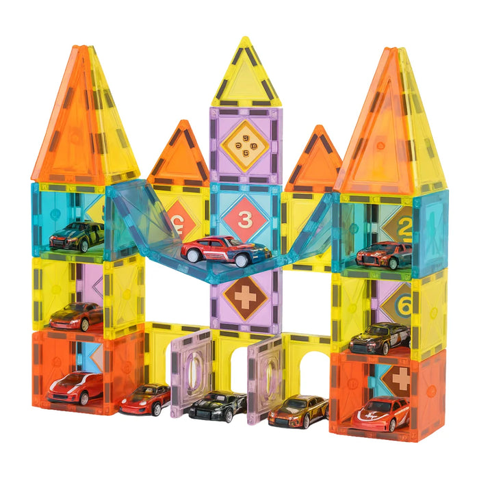 Juego Bloques Magneticos Construccion 78 Piezas Educativo