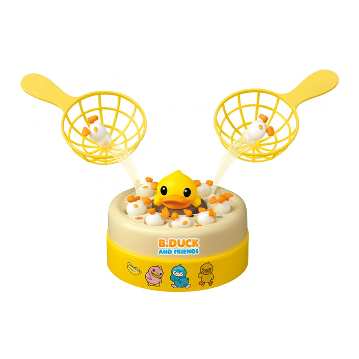 Juego De Mesa Captura Patitos Saltador Infantil Giratorio