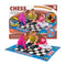 Juego Tablero Ajedrez Alfombra De Entretención Niños