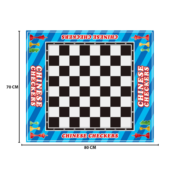 Juego Tablero Ajedrez Alfombra De Entretención Niños