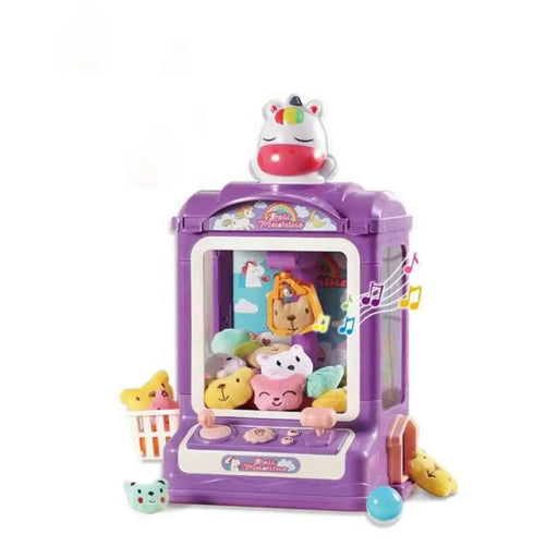 Juguete Mini Maquina Saca Peluche Garra Kawaii Doll Machine - Fliperex