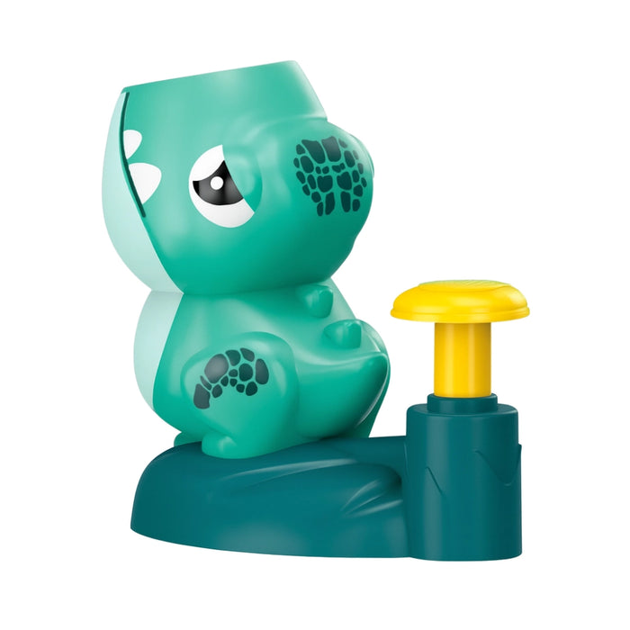 Juguete Lanzador de Discos Voladores Frisbee Dinosaurio