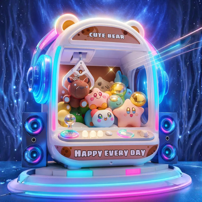 Juguete Maquina De Peluches Atrapa Con Garra Kawaii Infantil