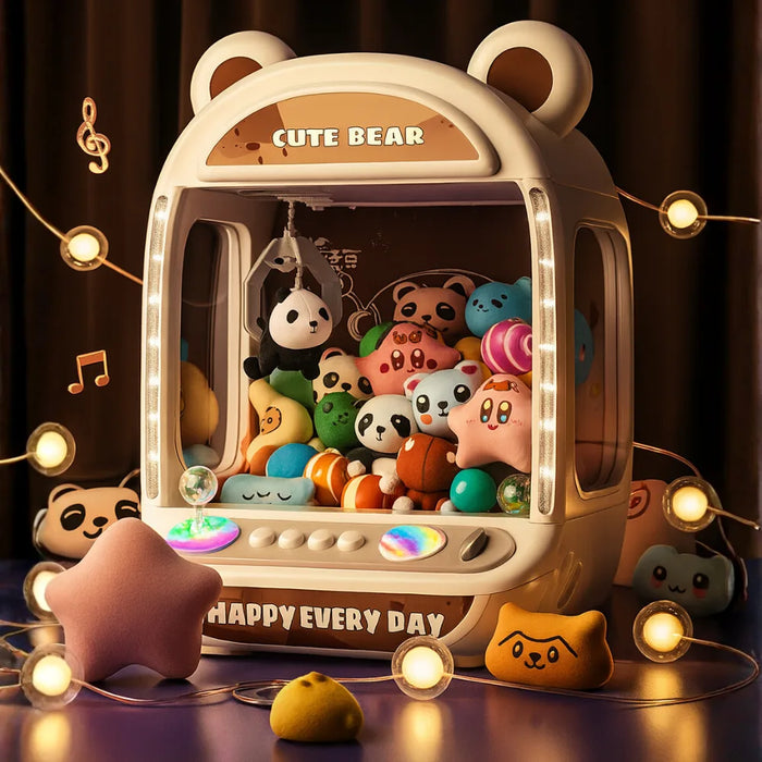 Juguete Maquina De Peluches Atrapa Con Garra Kawaii Infantil