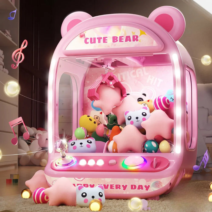 Juguete Maquina De Peluches Atrapa Con Garra Kawaii Infantil