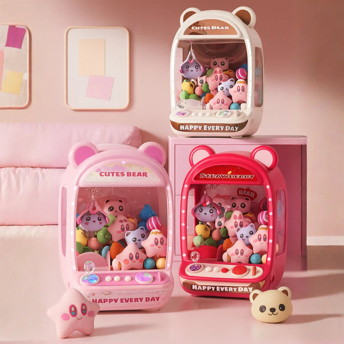 Juguete Maquina De Peluches Atrapa Con Garra Kawaii Infantil