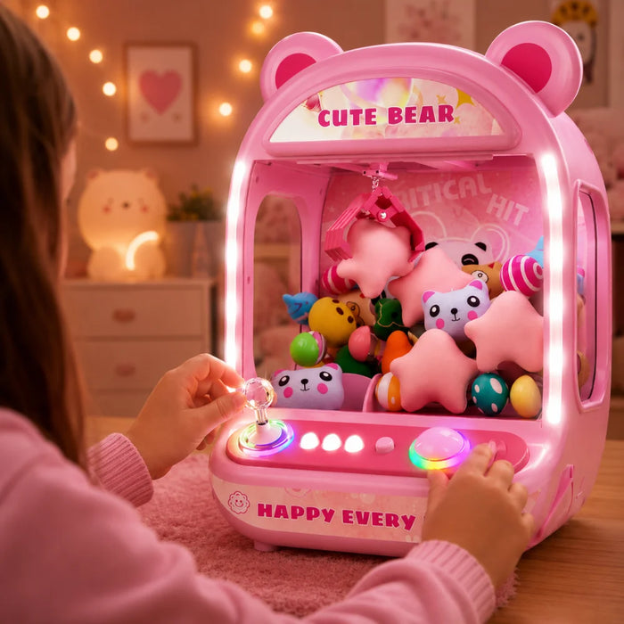 Juguete Maquina De Peluches Atrapa Con Garra Kawaii Infantil