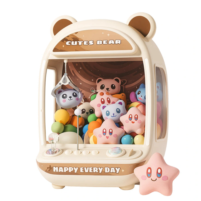 Juguete Maquina De Peluches Atrapa Con Garra Kawaii Infantil
