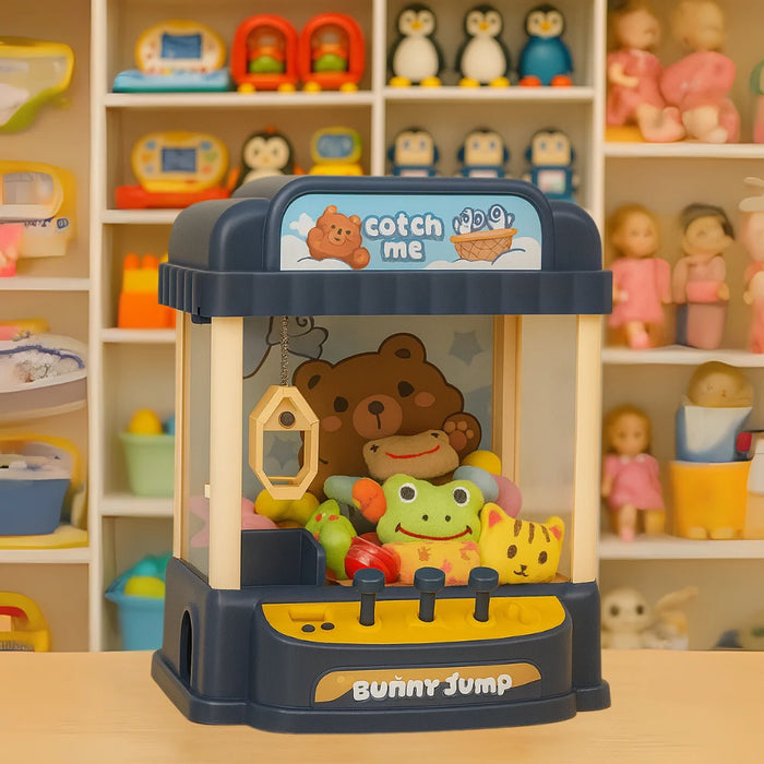 Juguete Mini Maquina Saca Peluche Garra Cute Claw Machine