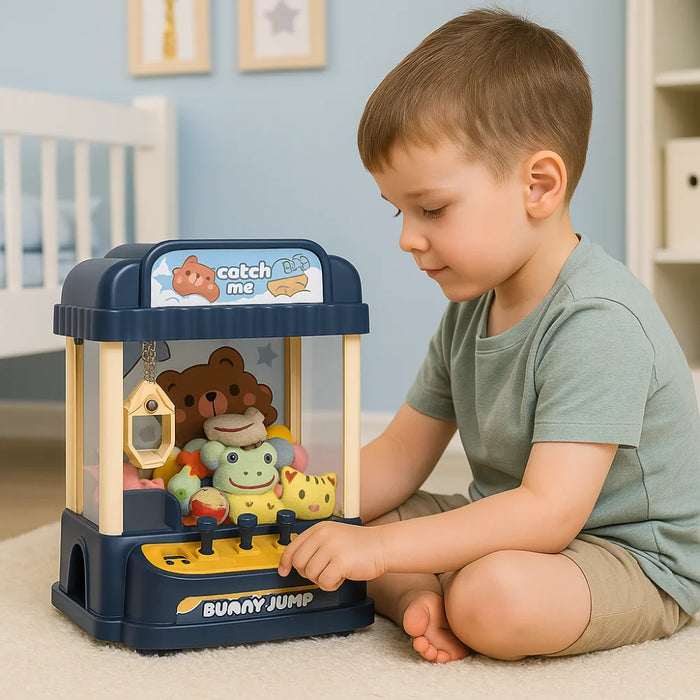 Juguete Mini Maquina Saca Peluche Garra Cute Claw Machine