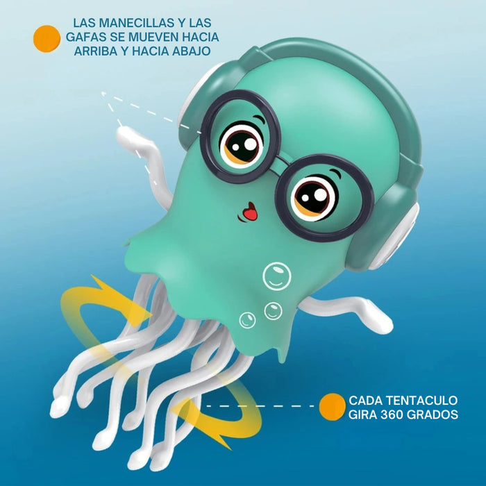 Juguete Pulpo Bailarin Interactivo Musical Con Luces